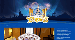 Desktop Screenshot of disneylandparistreasures.com