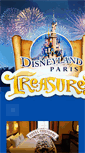 Mobile Screenshot of disneylandparistreasures.com